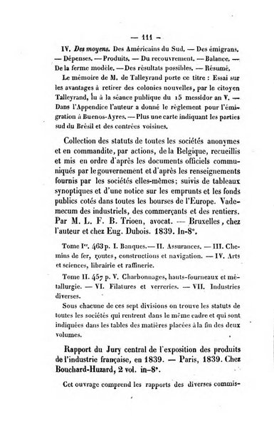 Revue de bibliographie analytique, ou Compte rendu des ouvrages scientifiques et de haute litterature publies en France et a l'etranger ...