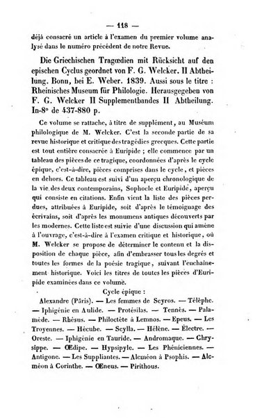 Revue de bibliographie analytique, ou Compte rendu des ouvrages scientifiques et de haute litterature publies en France et a l'etranger ...