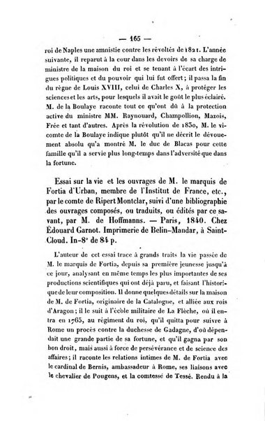 Revue de bibliographie analytique, ou Compte rendu des ouvrages scientifiques et de haute litterature publies en France et a l'etranger ...