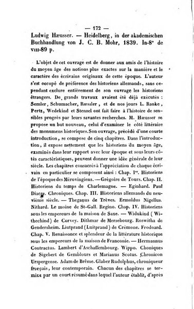 Revue de bibliographie analytique, ou Compte rendu des ouvrages scientifiques et de haute litterature publies en France et a l'etranger ...