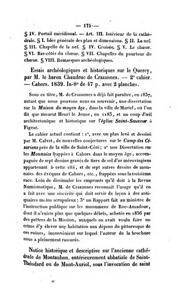 Revue de bibliographie analytique, ou Compte rendu des ouvrages scientifiques et de haute litterature publies en France et a l'etranger ...