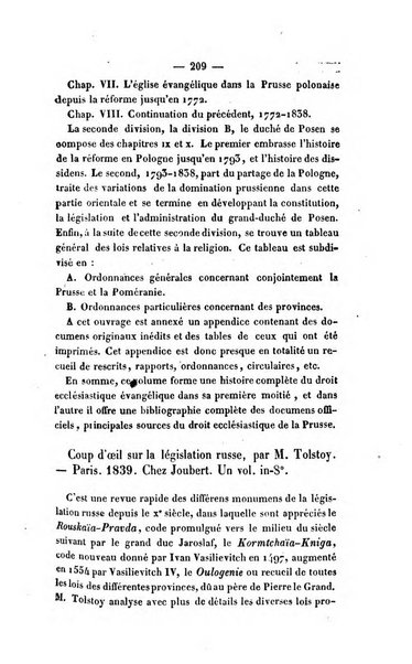 Revue de bibliographie analytique, ou Compte rendu des ouvrages scientifiques et de haute litterature publies en France et a l'etranger ...