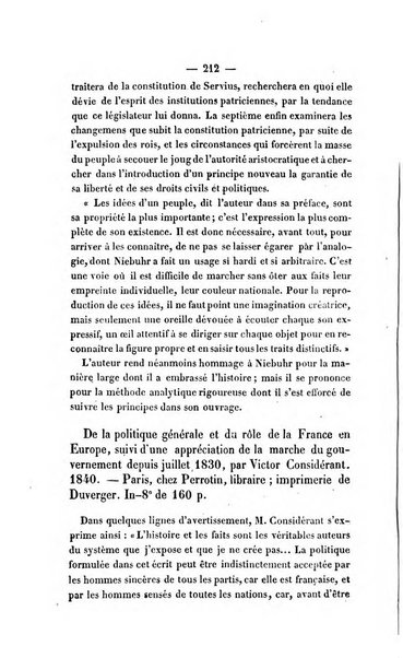 Revue de bibliographie analytique, ou Compte rendu des ouvrages scientifiques et de haute litterature publies en France et a l'etranger ...