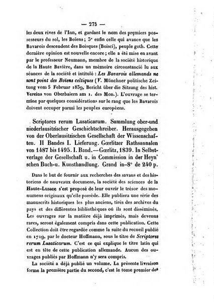 Revue de bibliographie analytique, ou Compte rendu des ouvrages scientifiques et de haute litterature publies en France et a l'etranger ...