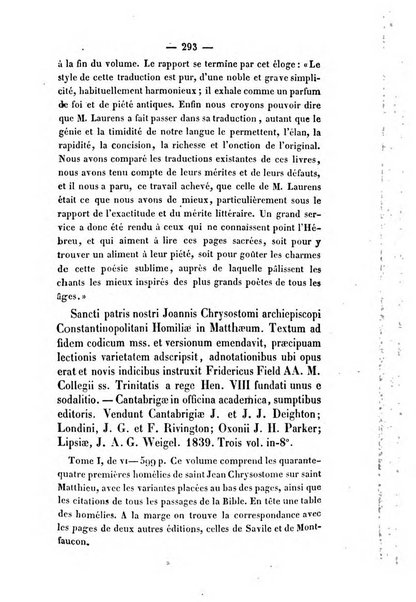 Revue de bibliographie analytique, ou Compte rendu des ouvrages scientifiques et de haute litterature publies en France et a l'etranger ...