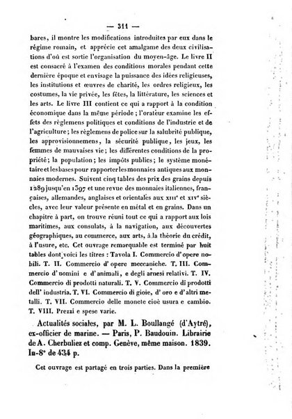 Revue de bibliographie analytique, ou Compte rendu des ouvrages scientifiques et de haute litterature publies en France et a l'etranger ...