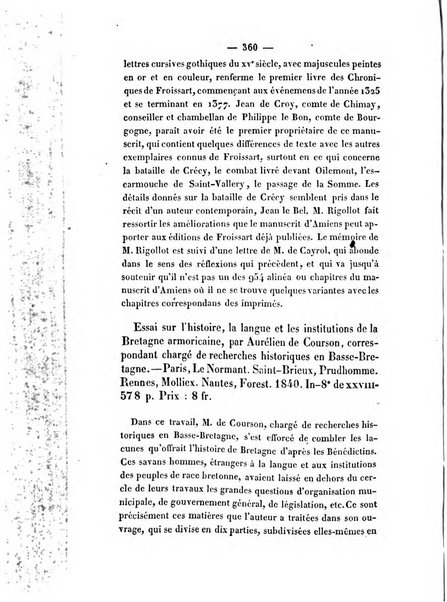 Revue de bibliographie analytique, ou Compte rendu des ouvrages scientifiques et de haute litterature publies en France et a l'etranger ...