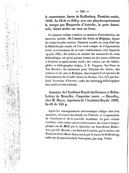 Revue de bibliographie analytique, ou Compte rendu des ouvrages scientifiques et de haute litterature publies en France et a l'etranger ...