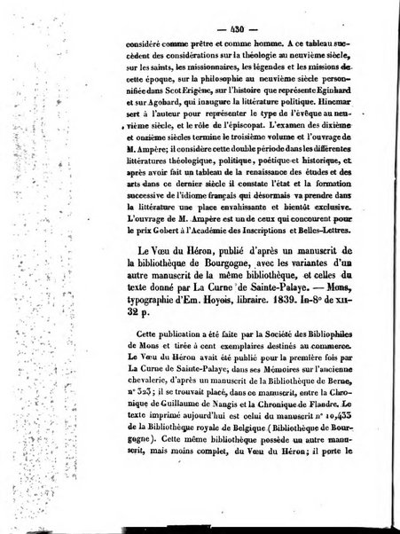 Revue de bibliographie analytique, ou Compte rendu des ouvrages scientifiques et de haute litterature publies en France et a l'etranger ...