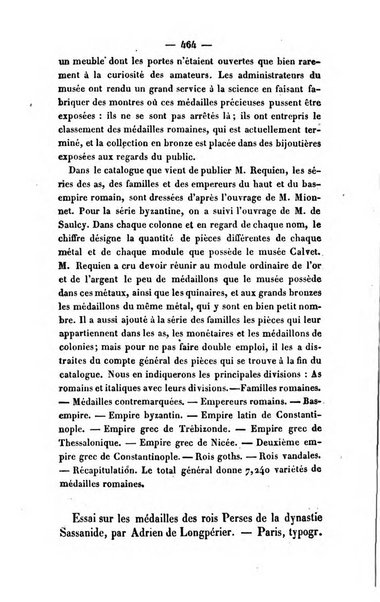 Revue de bibliographie analytique, ou Compte rendu des ouvrages scientifiques et de haute litterature publies en France et a l'etranger ...