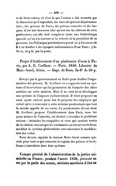 Revue de bibliographie analytique, ou Compte rendu des ouvrages scientifiques et de haute litterature publies en France et a l'etranger ...