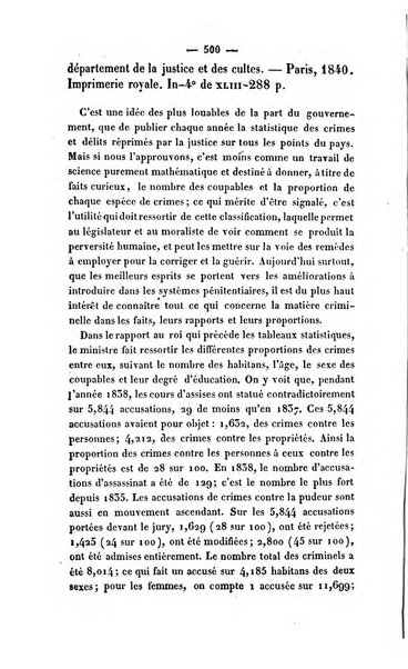 Revue de bibliographie analytique, ou Compte rendu des ouvrages scientifiques et de haute litterature publies en France et a l'etranger ...