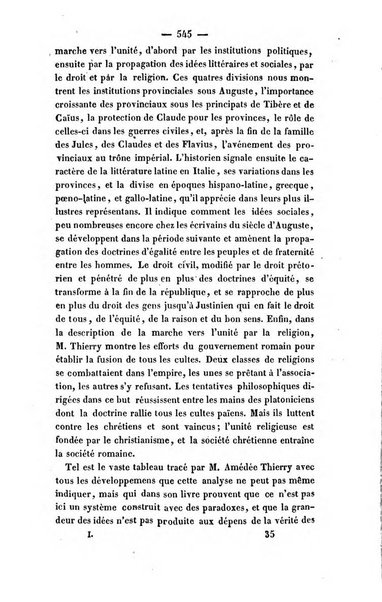 Revue de bibliographie analytique, ou Compte rendu des ouvrages scientifiques et de haute litterature publies en France et a l'etranger ...