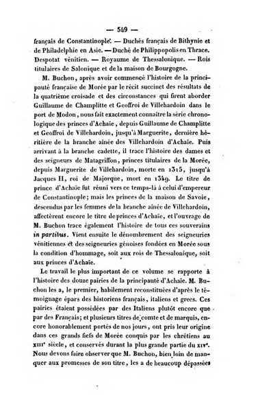 Revue de bibliographie analytique, ou Compte rendu des ouvrages scientifiques et de haute litterature publies en France et a l'etranger ...