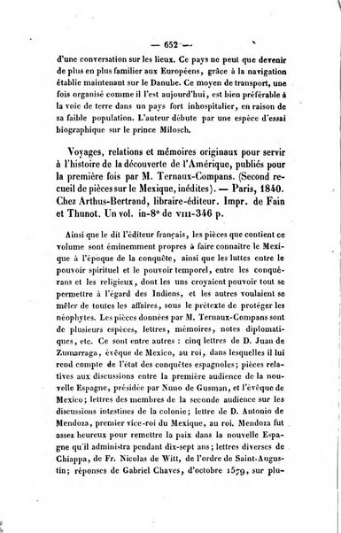 Revue de bibliographie analytique, ou Compte rendu des ouvrages scientifiques et de haute litterature publies en France et a l'etranger ...