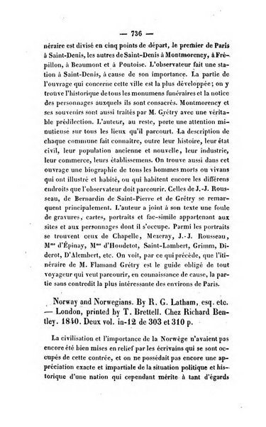 Revue de bibliographie analytique, ou Compte rendu des ouvrages scientifiques et de haute litterature publies en France et a l'etranger ...