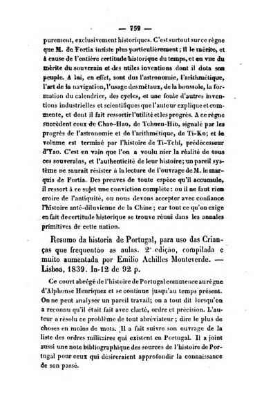 Revue de bibliographie analytique, ou Compte rendu des ouvrages scientifiques et de haute litterature publies en France et a l'etranger ...