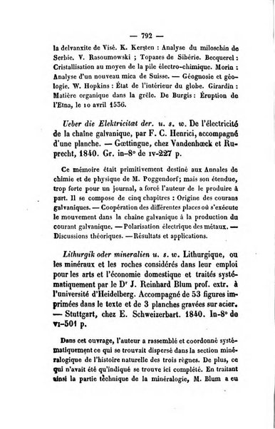 Revue de bibliographie analytique, ou Compte rendu des ouvrages scientifiques et de haute litterature publies en France et a l'etranger ...