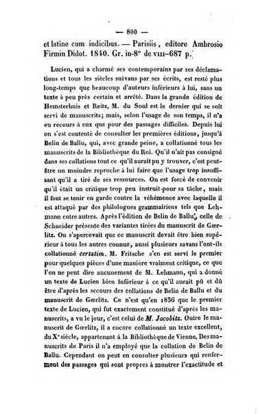 Revue de bibliographie analytique, ou Compte rendu des ouvrages scientifiques et de haute litterature publies en France et a l'etranger ...