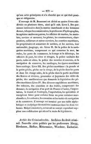 Revue de bibliographie analytique, ou Compte rendu des ouvrages scientifiques et de haute litterature publies en France et a l'etranger ...