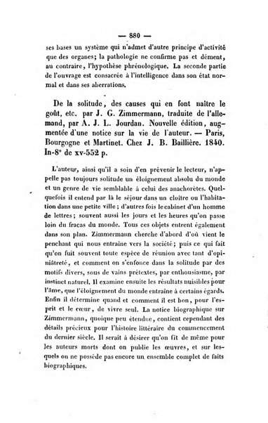 Revue de bibliographie analytique, ou Compte rendu des ouvrages scientifiques et de haute litterature publies en France et a l'etranger ...