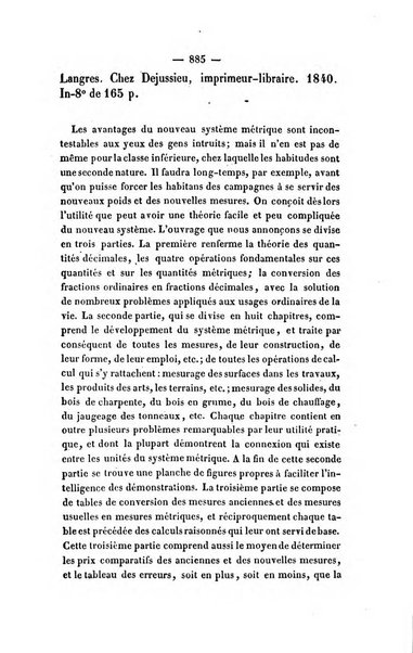 Revue de bibliographie analytique, ou Compte rendu des ouvrages scientifiques et de haute litterature publies en France et a l'etranger ...