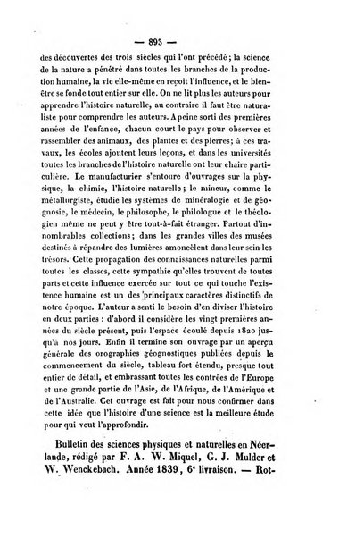 Revue de bibliographie analytique, ou Compte rendu des ouvrages scientifiques et de haute litterature publies en France et a l'etranger ...