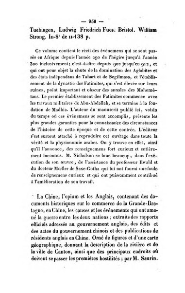 Revue de bibliographie analytique, ou Compte rendu des ouvrages scientifiques et de haute litterature publies en France et a l'etranger ...