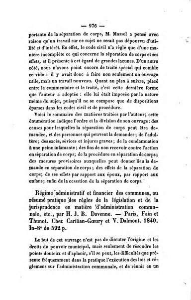 Revue de bibliographie analytique, ou Compte rendu des ouvrages scientifiques et de haute litterature publies en France et a l'etranger ...