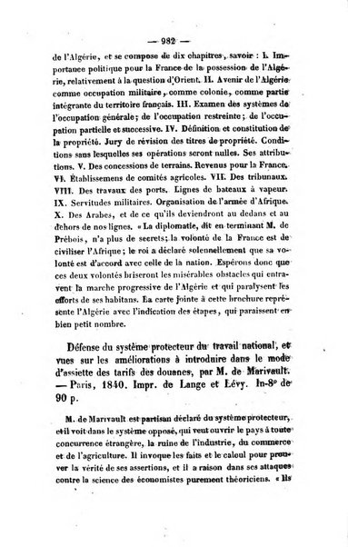 Revue de bibliographie analytique, ou Compte rendu des ouvrages scientifiques et de haute litterature publies en France et a l'etranger ...