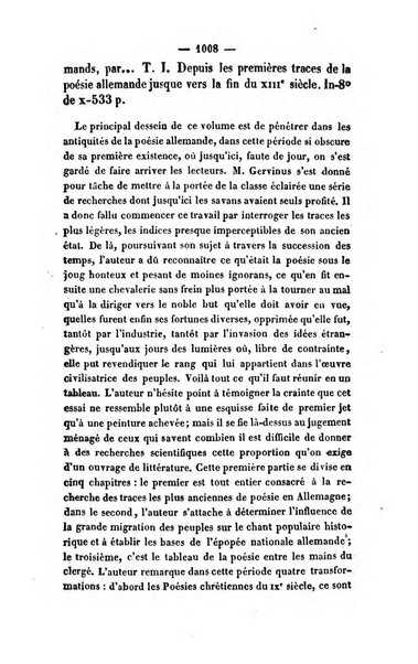 Revue de bibliographie analytique, ou Compte rendu des ouvrages scientifiques et de haute litterature publies en France et a l'etranger ...