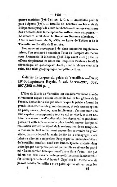 Revue de bibliographie analytique, ou Compte rendu des ouvrages scientifiques et de haute litterature publies en France et a l'etranger ...