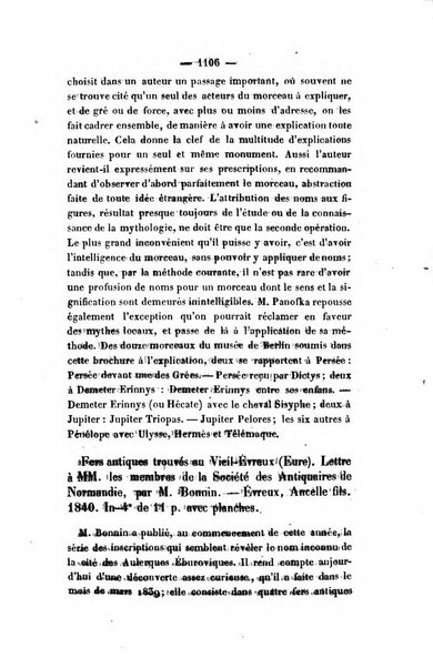 Revue de bibliographie analytique, ou Compte rendu des ouvrages scientifiques et de haute litterature publies en France et a l'etranger ...