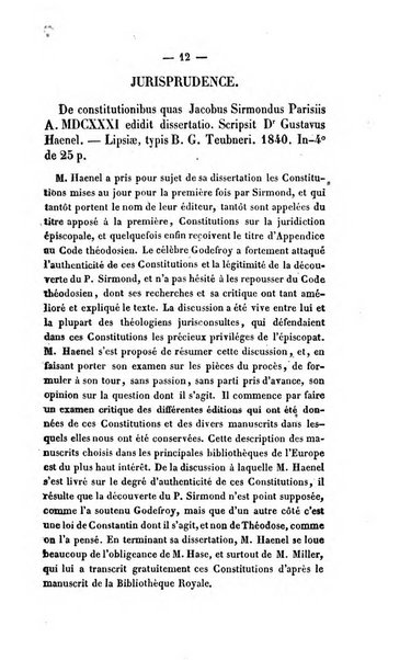 Revue de bibliographie analytique, ou Compte rendu des ouvrages scientifiques et de haute litterature publies en France et a l'etranger ...