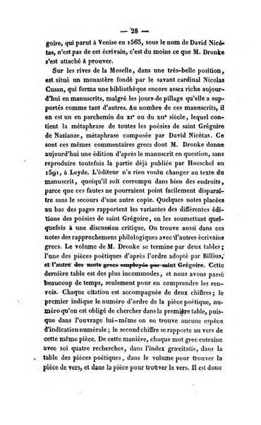 Revue de bibliographie analytique, ou Compte rendu des ouvrages scientifiques et de haute litterature publies en France et a l'etranger ...