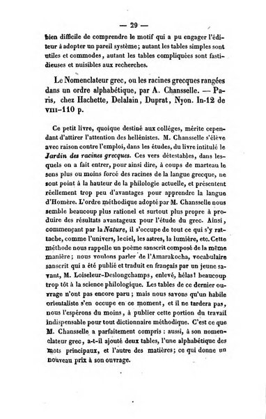 Revue de bibliographie analytique, ou Compte rendu des ouvrages scientifiques et de haute litterature publies en France et a l'etranger ...