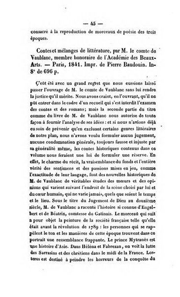 Revue de bibliographie analytique, ou Compte rendu des ouvrages scientifiques et de haute litterature publies en France et a l'etranger ...