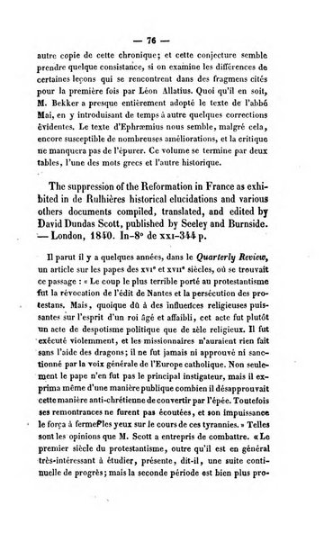 Revue de bibliographie analytique, ou Compte rendu des ouvrages scientifiques et de haute litterature publies en France et a l'etranger ...