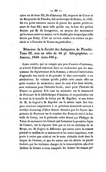 Revue de bibliographie analytique, ou Compte rendu des ouvrages scientifiques et de haute litterature publies en France et a l'etranger ...