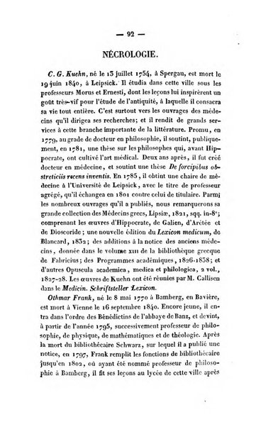 Revue de bibliographie analytique, ou Compte rendu des ouvrages scientifiques et de haute litterature publies en France et a l'etranger ...