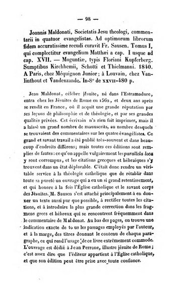 Revue de bibliographie analytique, ou Compte rendu des ouvrages scientifiques et de haute litterature publies en France et a l'etranger ...