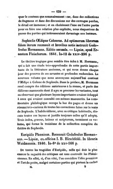 Revue de bibliographie analytique, ou Compte rendu des ouvrages scientifiques et de haute litterature publies en France et a l'etranger ...