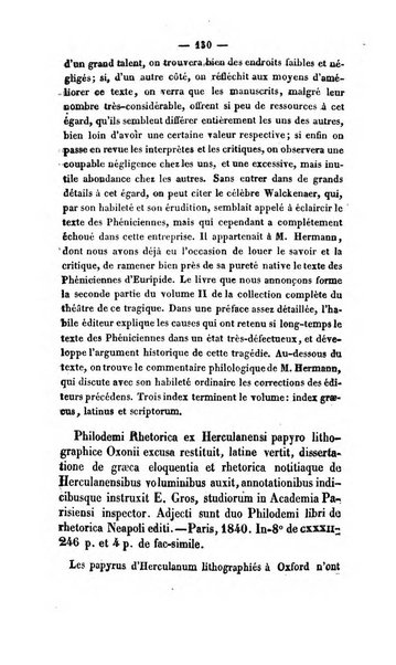 Revue de bibliographie analytique, ou Compte rendu des ouvrages scientifiques et de haute litterature publies en France et a l'etranger ...