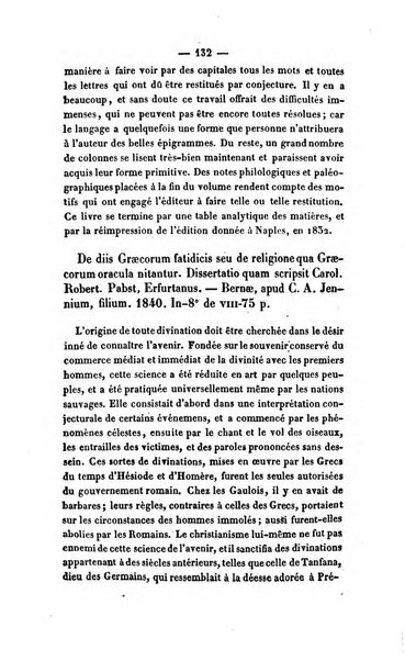 Revue de bibliographie analytique, ou Compte rendu des ouvrages scientifiques et de haute litterature publies en France et a l'etranger ...