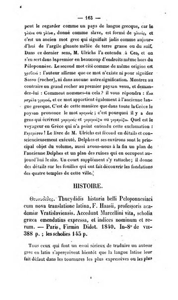 Revue de bibliographie analytique, ou Compte rendu des ouvrages scientifiques et de haute litterature publies en France et a l'etranger ...