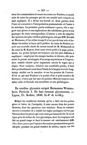 Revue de bibliographie analytique, ou Compte rendu des ouvrages scientifiques et de haute litterature publies en France et a l'etranger ...