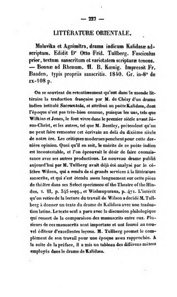 Revue de bibliographie analytique, ou Compte rendu des ouvrages scientifiques et de haute litterature publies en France et a l'etranger ...