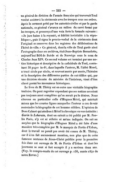 Revue de bibliographie analytique, ou Compte rendu des ouvrages scientifiques et de haute litterature publies en France et a l'etranger ...