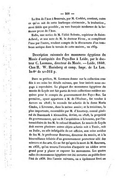 Revue de bibliographie analytique, ou Compte rendu des ouvrages scientifiques et de haute litterature publies en France et a l'etranger ...