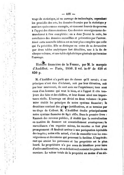 Revue de bibliographie analytique, ou Compte rendu des ouvrages scientifiques et de haute litterature publies en France et a l'etranger ...